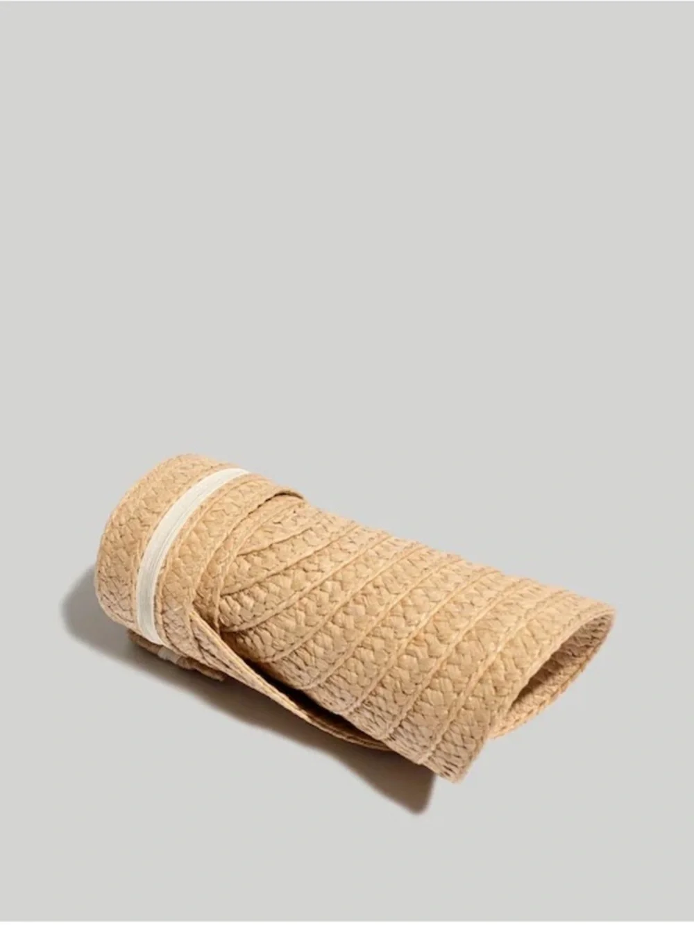 Madewell Packable Straw Visor